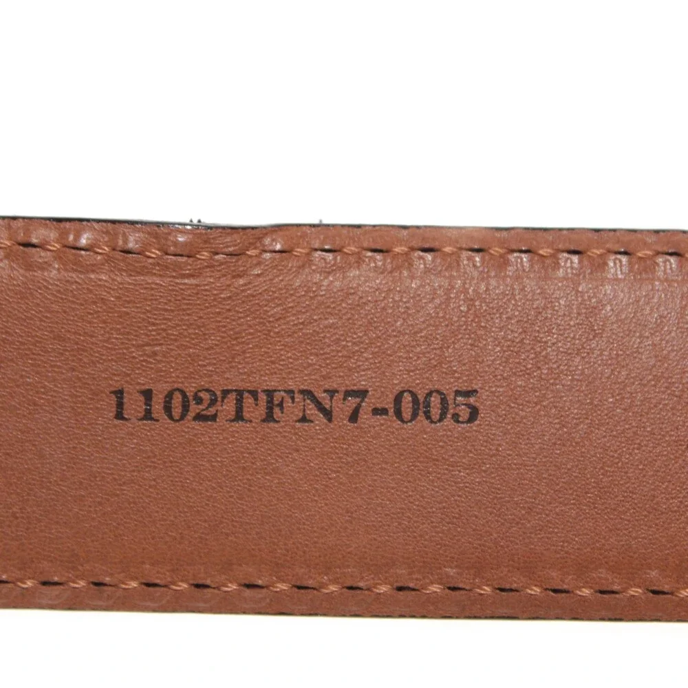 Trafalgar NWT Classic Belt Size 85 (US 34) in Solid Gray Suede Leather